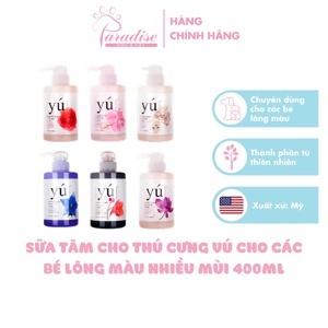 Sữa tắm YÚ Natural Red/Copper Formula - 400ml, dành cho chó lông màu