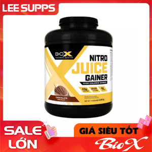 Sữa Tăng Cân Nitro Juice Gainer BioX Túi 5.45 Kg