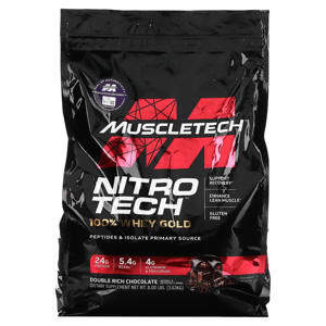 Sữa tăng cơ Nitrotech Whey Gold 8lbs - Túi 3.6kgs