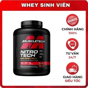 Sữa tăng cơ Nitrotech Whey Gold 5.5lbs