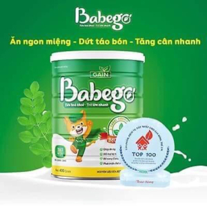 Sữa thảo dược trùm ngây Babego (0-12 tháng) - 800g