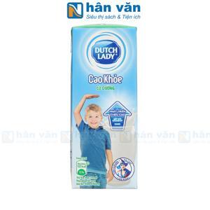 Sữa tiệt trùng Dutch Lady Cao khỏe vị dâu hộp 170ml