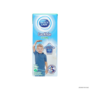 Sữa tiệt trùng Dutch Lady Cao khỏe vị dâu hộp 170ml