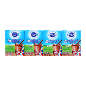 Sữa tiệt trùng Dutch Lady có đường lốc 4 hộp x 110ml