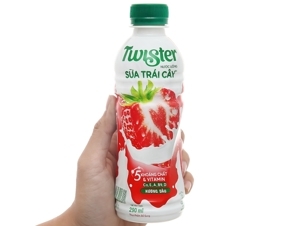 Sữa trái cây Twister hương dâu - 290ml