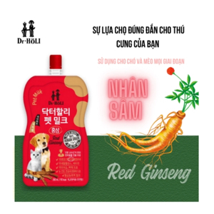 Sữa tươi cho chó Dr. Holi 200ml