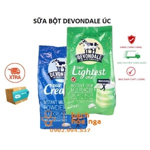 Sữa tươi dạng bột Devondale tách béo - hộp 1kg