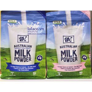 Sữa tươi dạng bột nguyên kem DJ&A của Úc - 1kg