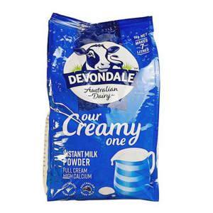 Sữa tươi Devondale bổ sung Canxi - hộp 1kg