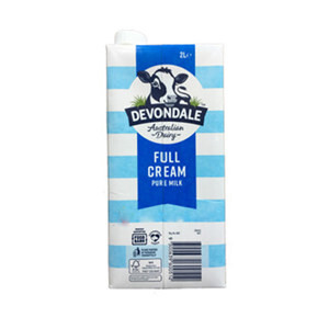 Sữa tươi Devondale nguyên kem - hộp 200ml (24 hộp/thùng)