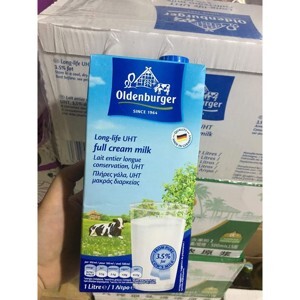 Sữa tươi Đức Oldenburger 1L (thùng 12 hộp)