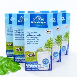 Sữa tươi Đức Oldenburger nguyên kem - hộp 1 lít