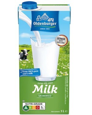 Sữa tươi Đức Oldenburger tách kem - hộp 1 lít