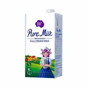 Sữa tươi nguyên kem không đường Pure Milk hộp 1 lít