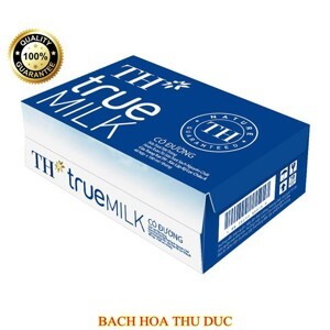 Sữa tươi TH True Milk có đường 180ml x 48 hộp