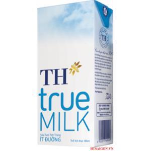 Sữa tươi TH True Milk ít đường 180ml x 48 hộp