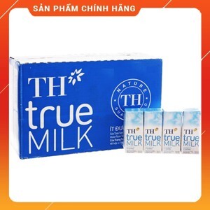 Sữa tươi TH True Milk ít đường 180ml x 48 hộp