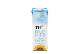 Sữa tươi thanh trùng ít đường TH true Milk 950ml