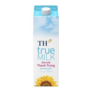 Sữa tươi thanh trùng ít đường TH true Milk 950ml