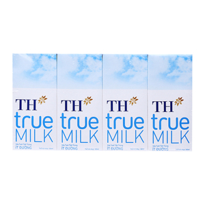 Sữa tươi tiệt trùng ít đường TH True Milk 180ml