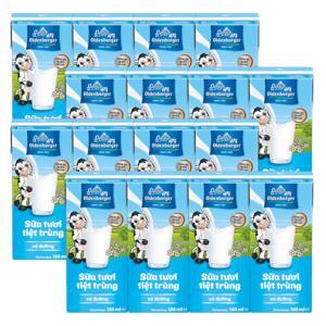 Sữa tươi tiệt trùng Oldenburger - 200ml, lốc/ 4 hộp
