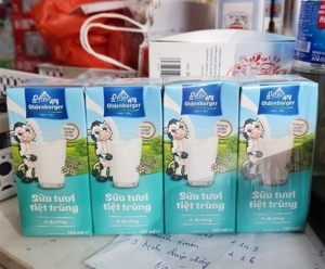 Sữa tươi tiệt trùng Oldenburger - 200ml, lốc/ 4 hộp