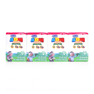Sữa tươi tiệt trùng Vinamilk ADM 110ml - 4 hộp/ vỉ