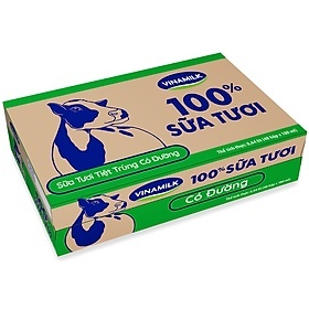 Sữa tươi Vinamilk có đường 110ml - thùng 48 hộp