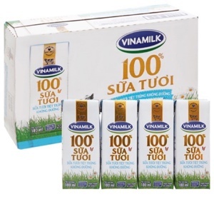 Sữa tươi vinamilk có đường 180ml x 48 hộp