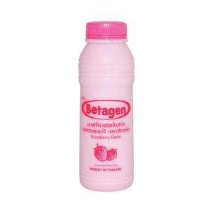 Sữa uống lên men hương dâu Betagen chai 300ml