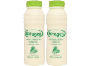 Sữa uống lên men hương dứa Betagen chai 300ml