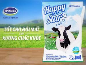 Sữa Vinamilk star có đường 220ml