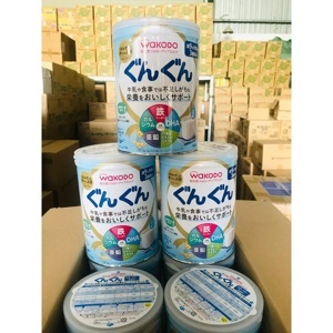 Sữa bột Wakodo Gungun số 9 - hộp 850g (dành cho trẻ từ 1 - 3 tuổi)