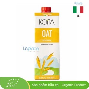 Sữa yến mạch hữu cơ Oat Milk Koita - 1 lít