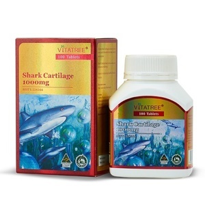 Sụn cá mập Vitatree Shark Cartilage 1000mg hộp 200 viên