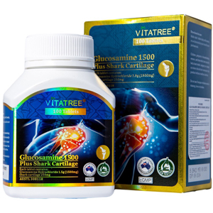 Sụn cá mập Vitatree Shark Cartilage 1000mg hộp 100 viên