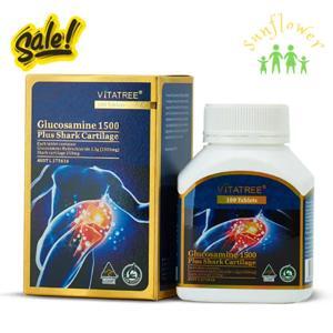 Sụn cá mập Vitatree Shark Cartilage 1000mg hộp 100 viên