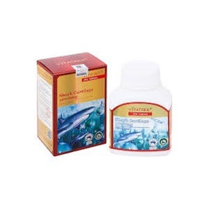 Sụn cá mập Vitatree Shark Cartilage 1000mg hộp 200 viên