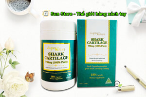 Sụn Vi Cá Mập GNC Shark Cartilage 750mg 180 Viên