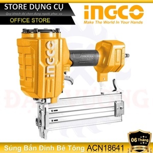 Súng bắn đinh bê tông hơi Ingco ACN18641