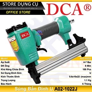 Súng bắn đinh chữ U DCA A02-1022J