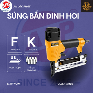 Súng bắn đinh hơi 2 trong 1 công nghiệp Tolsen 73420