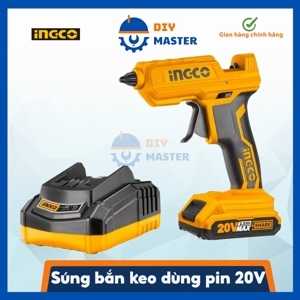 Súng bắn keo dùng pin Ingco CGGLI2001