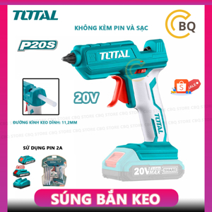 Súng bắn keo dùng pin Lithium TGGLI2001