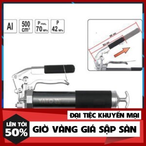 Súng bơm mỡ bằng tay Yato YT-0704, 500cc