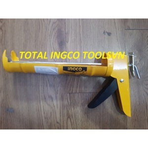 Súng bơm silicon ống nhôm Ingco HCG0115