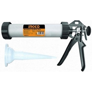 Súng bơm silicon ống nhôm Ingco HCG0115