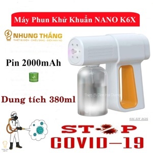 Súng phun khử khuẩn Nano K6X