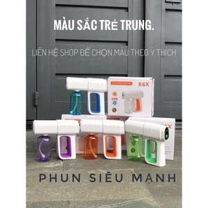 Súng phun khử khuẩn Nano K6X