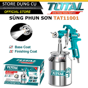 Súng phun sơn 1000cc TOTAL TAT11001